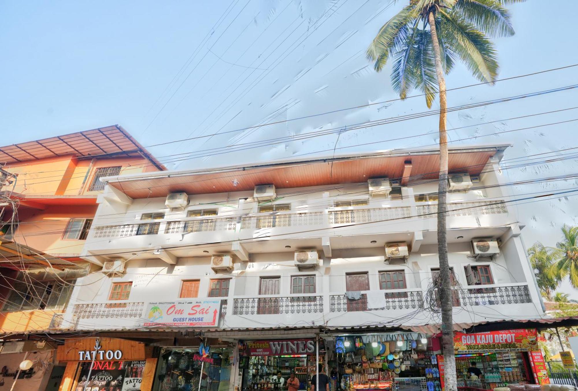 Om Sai Guest House Calangute Dış mekan fotoğraf